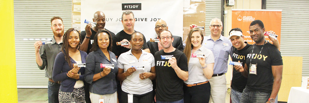 Giving Joy: Donating FitJoy to Hungry Kids Around The Country