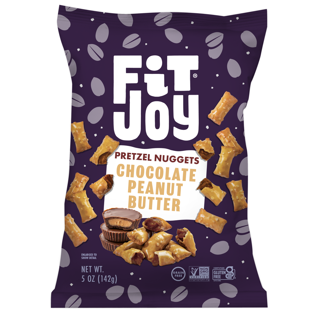 Chocolate Peanut Butter Filled Pretzel Nuggets