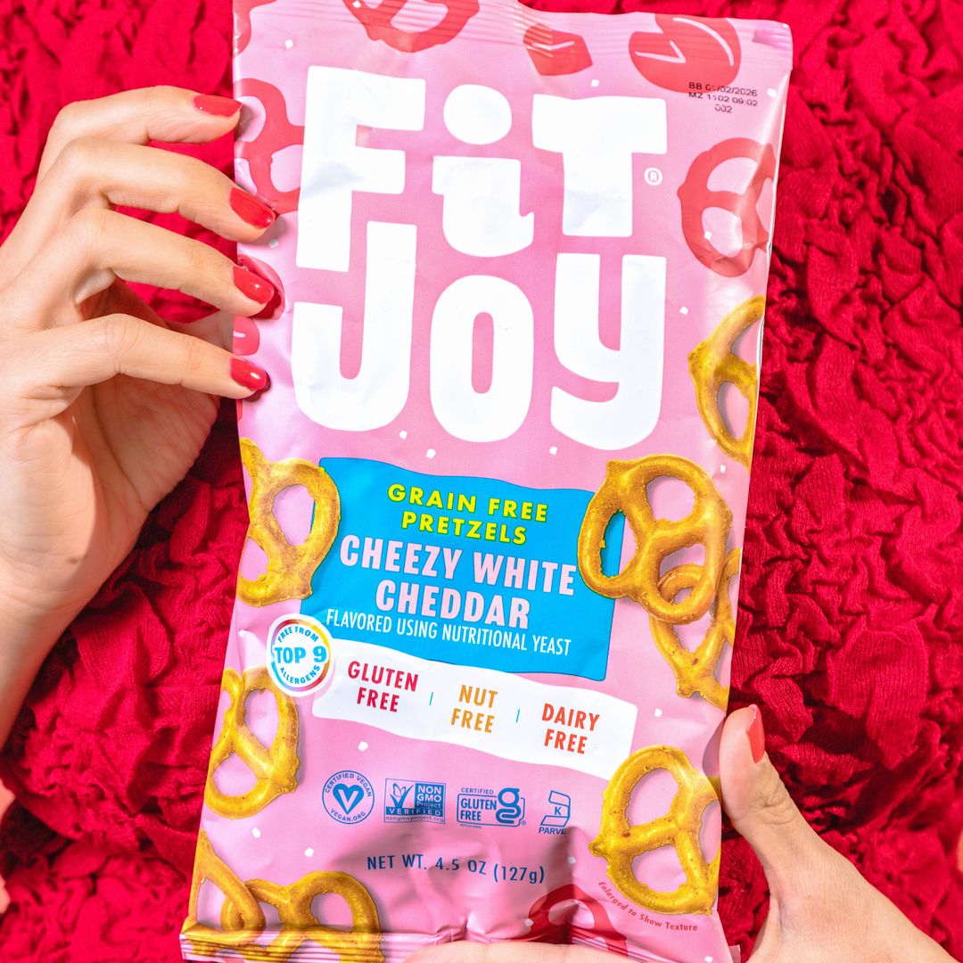 Cheezy White Cheddar Pretzel Twists