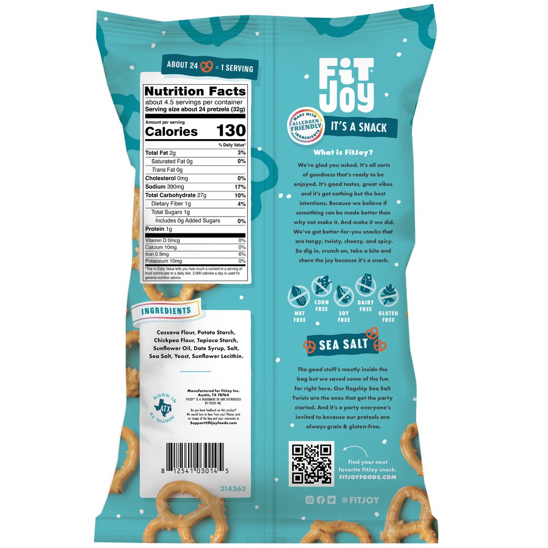 Sea Salt Pretzel Twists