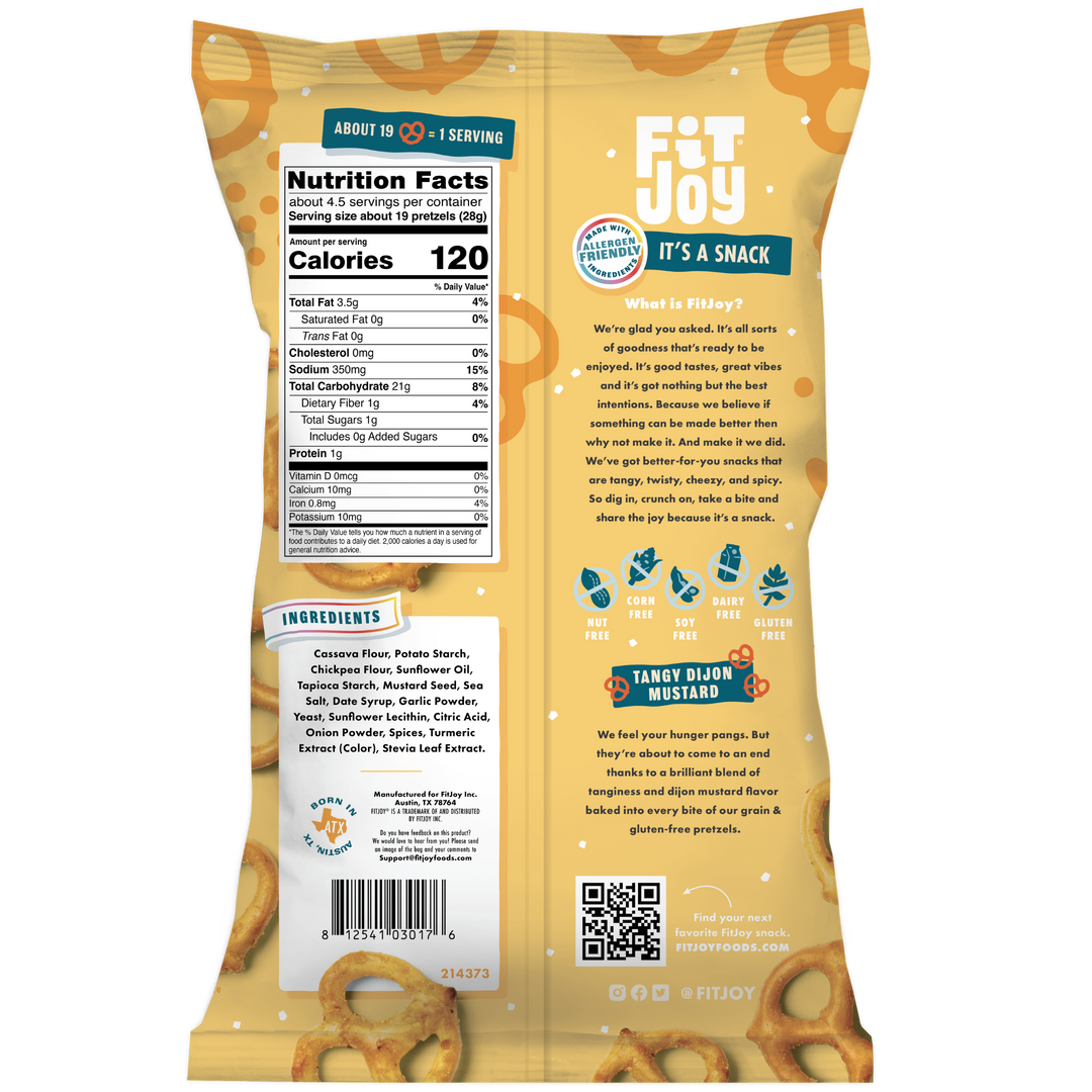 Tangy Dijon Mustard Pretzel Twists