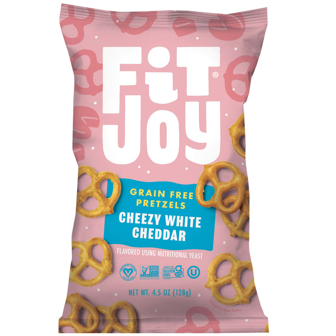 Cheezy White Cheddar Pretzel Twists