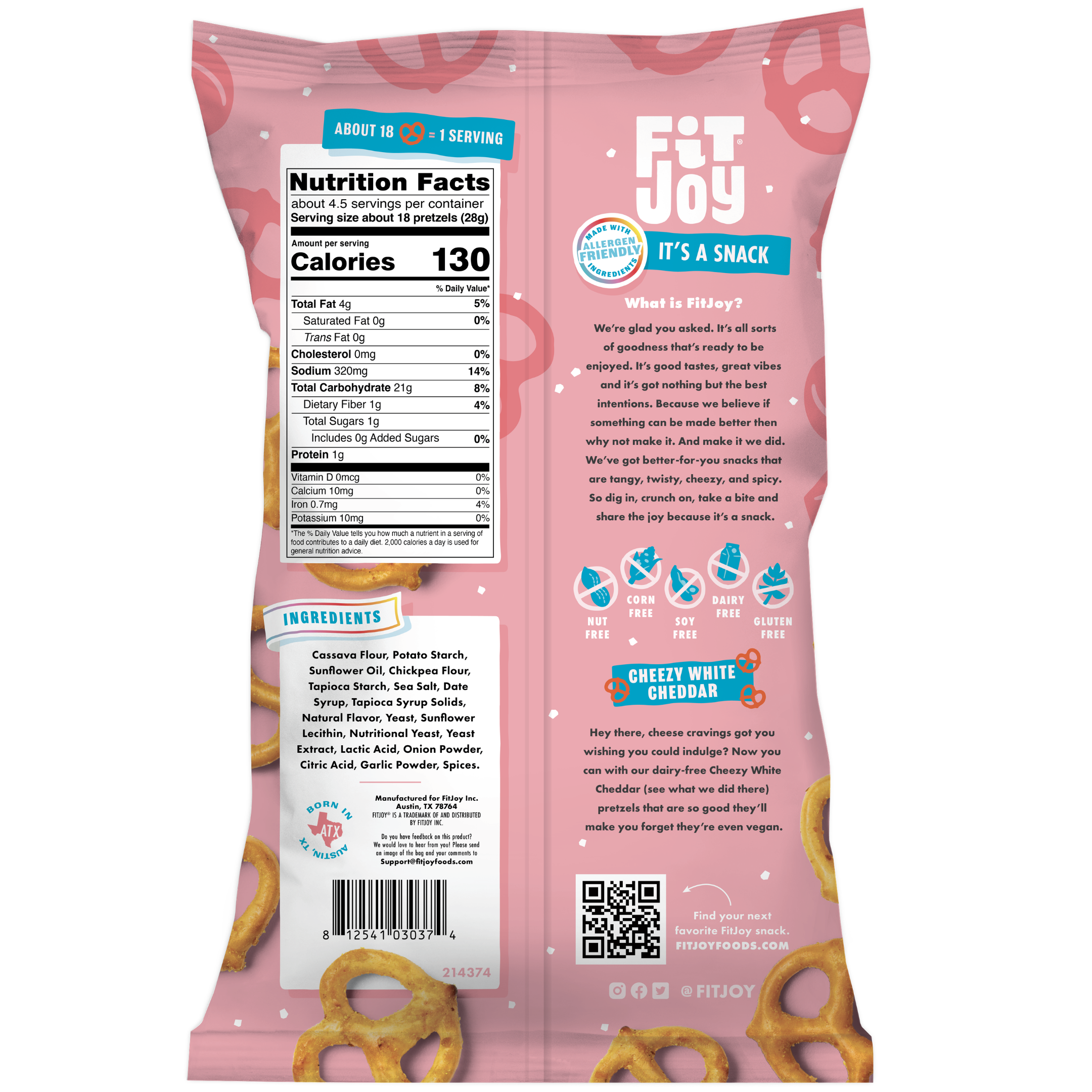 Cheezy White Cheddar Pretzel Twists