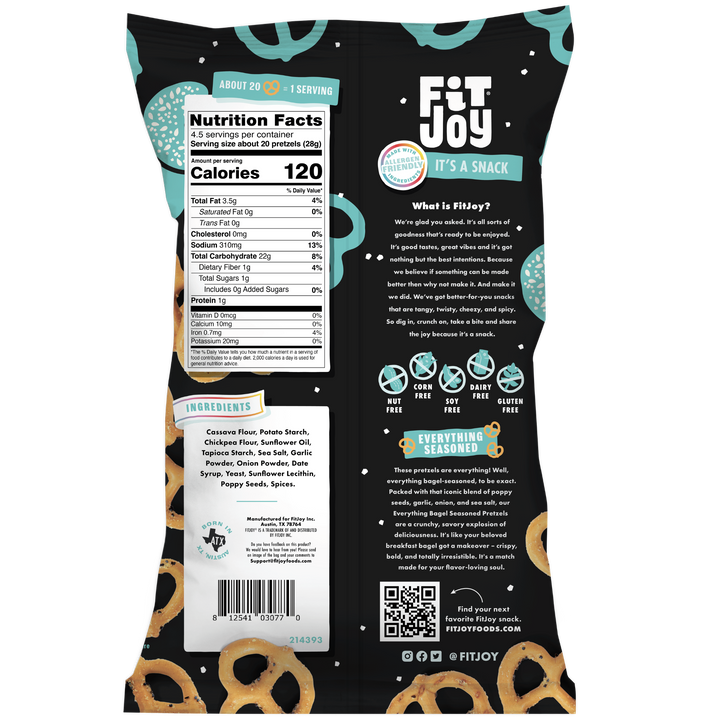 Everything Bagel Pretzel Twists