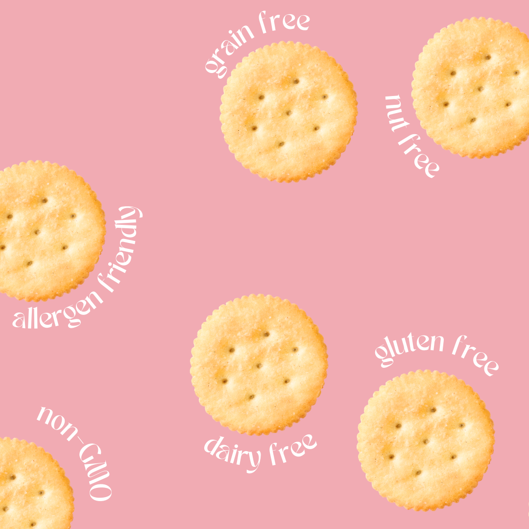 Cheezy White Cheddar Cracker Rounds – FitJoy Foods, Inc