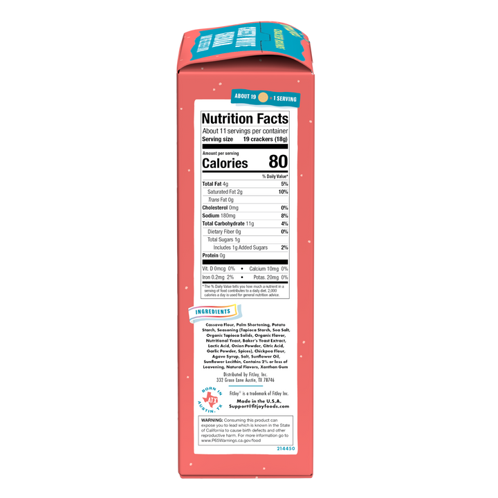 Cheezy White Cheddar Mini Cracker Rounds