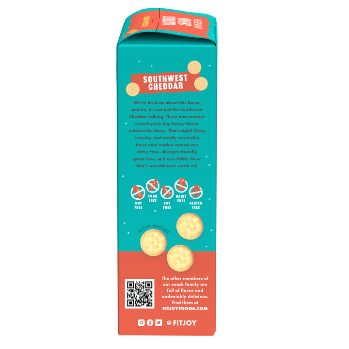 Southwest Cheddar Mini Cracker Rounds