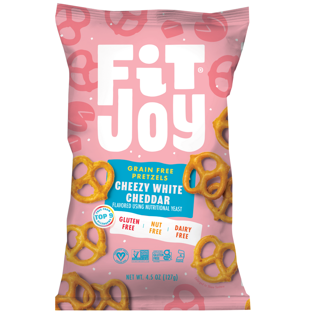 Cheezy White Cheddar Pretzel Twists